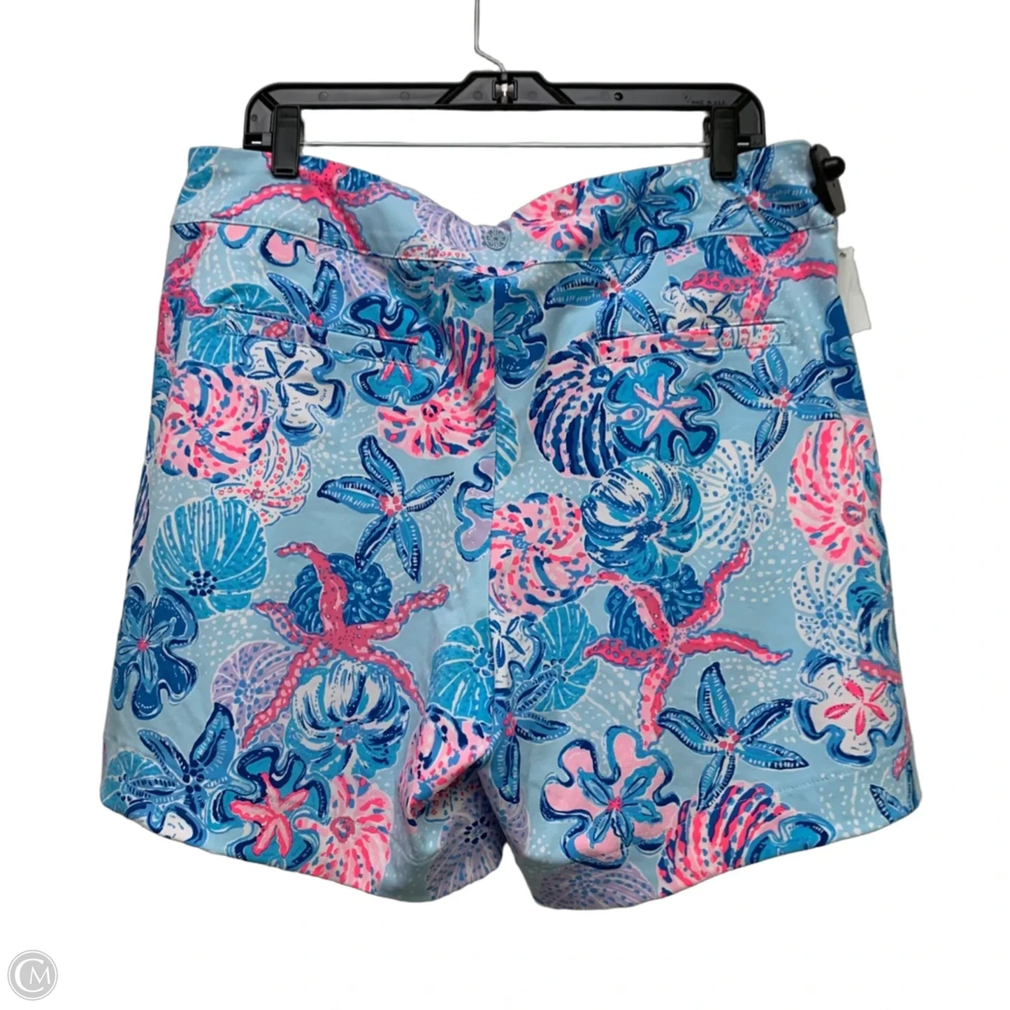 Shorts Designer By Lilly Pulitzer In Blue & Pink, Size: 16