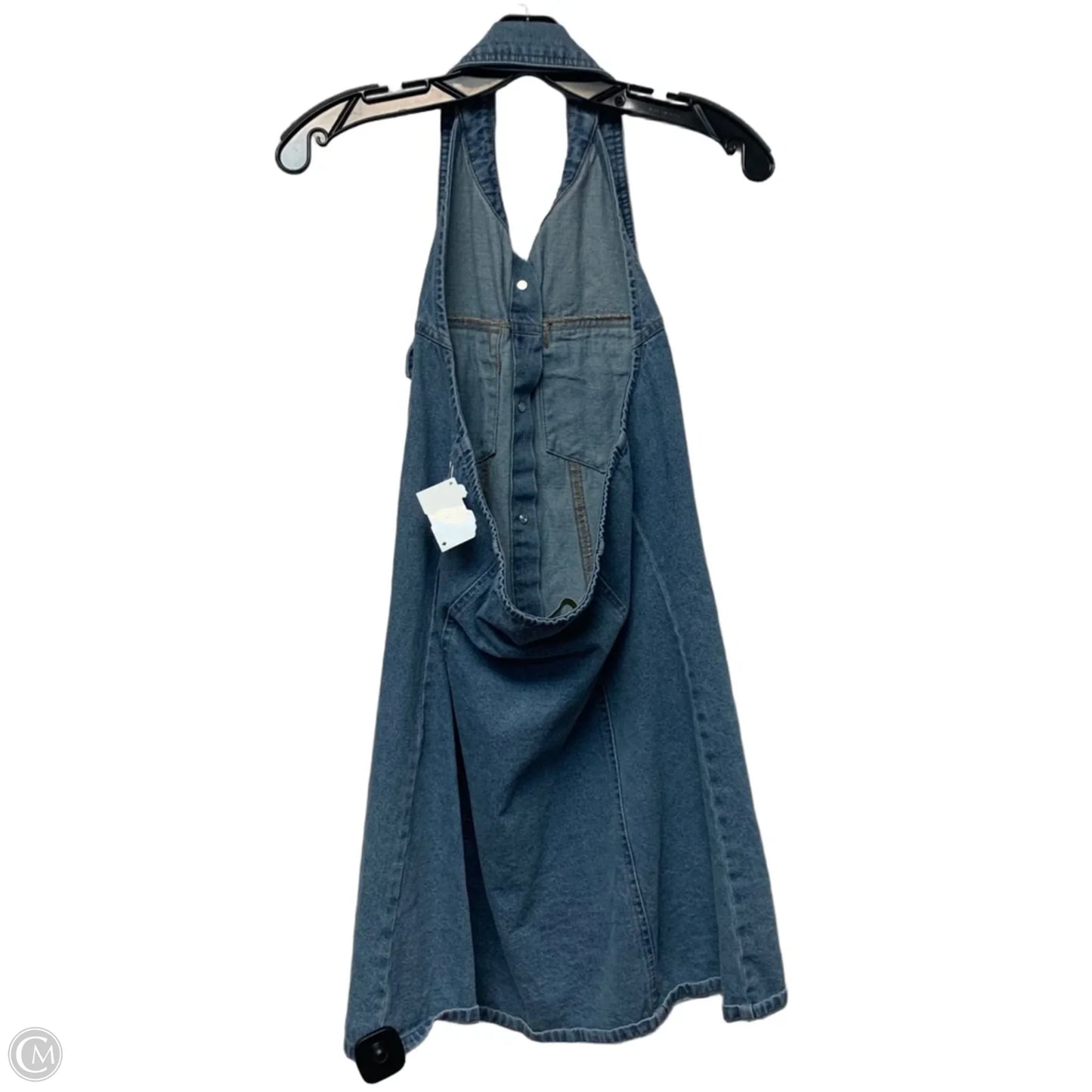 Dress Casual Short By House Of Harlow In Blue Denim, Size: M