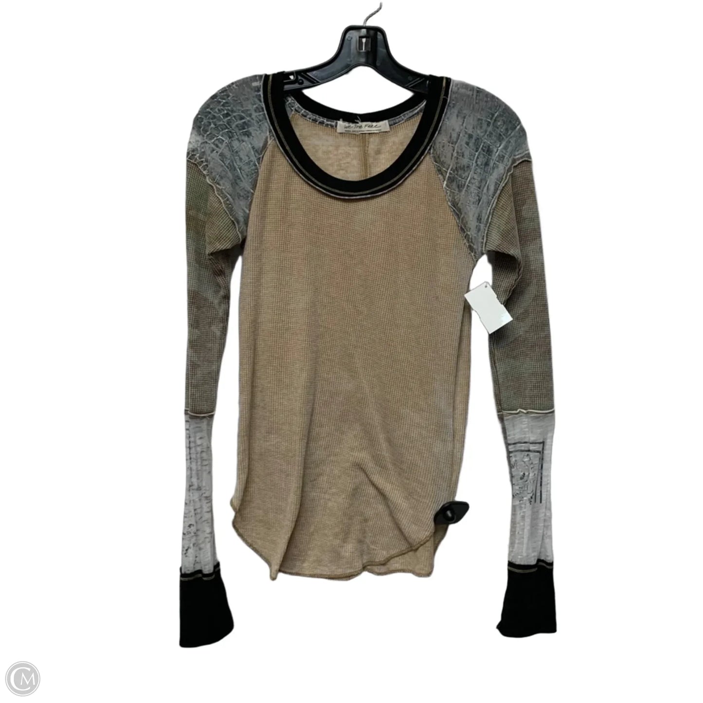 Top Long Sleeve By We The Free In Brown, Size: S