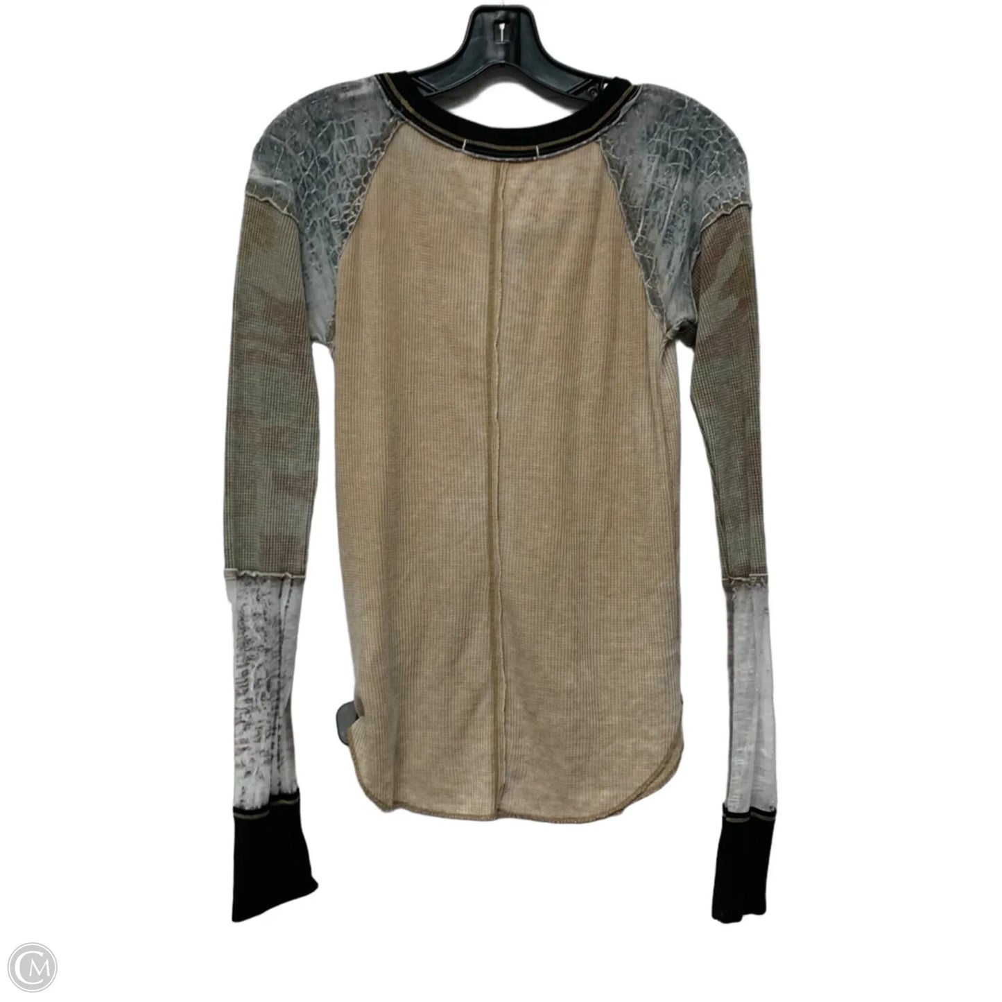 Top Long Sleeve By We The Free In Brown, Size: S