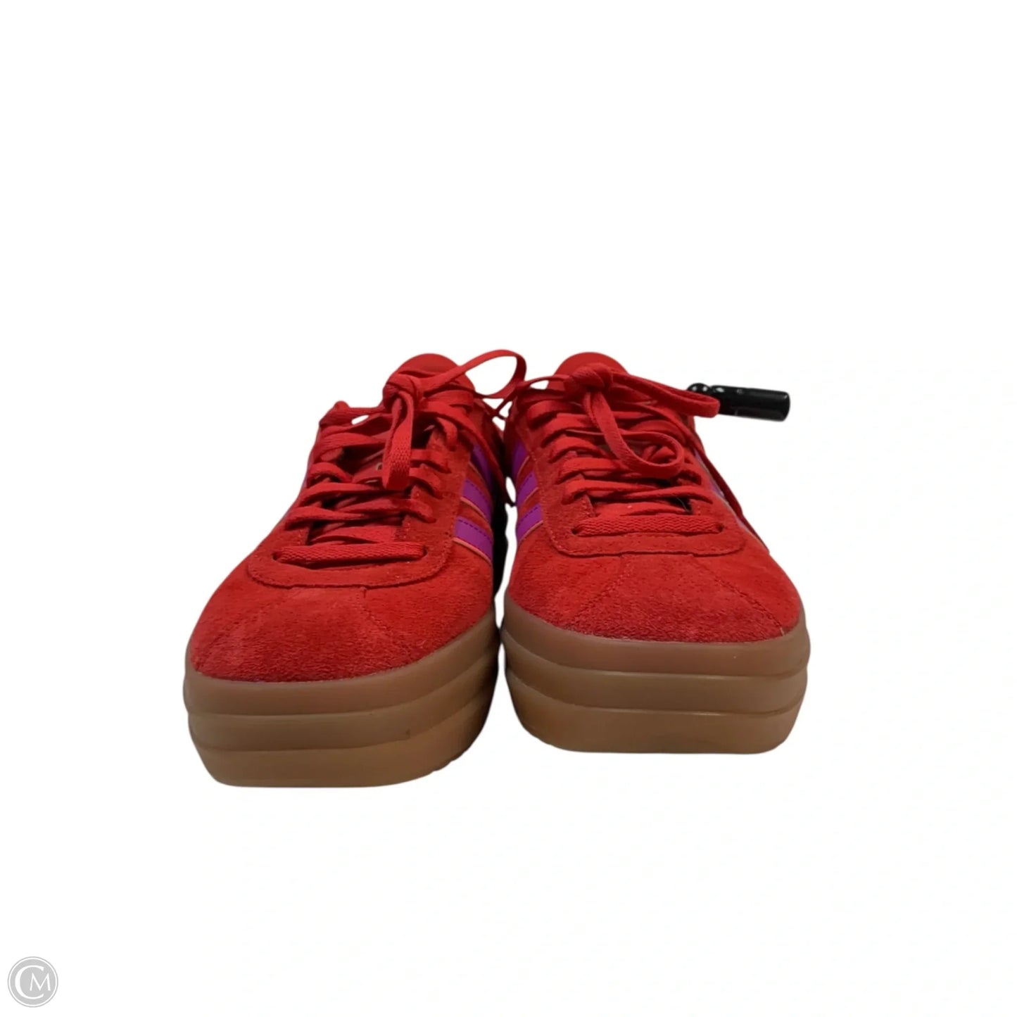 Shoes Sneakers Platform By Adidas In Purple & Red, Size: 7.5