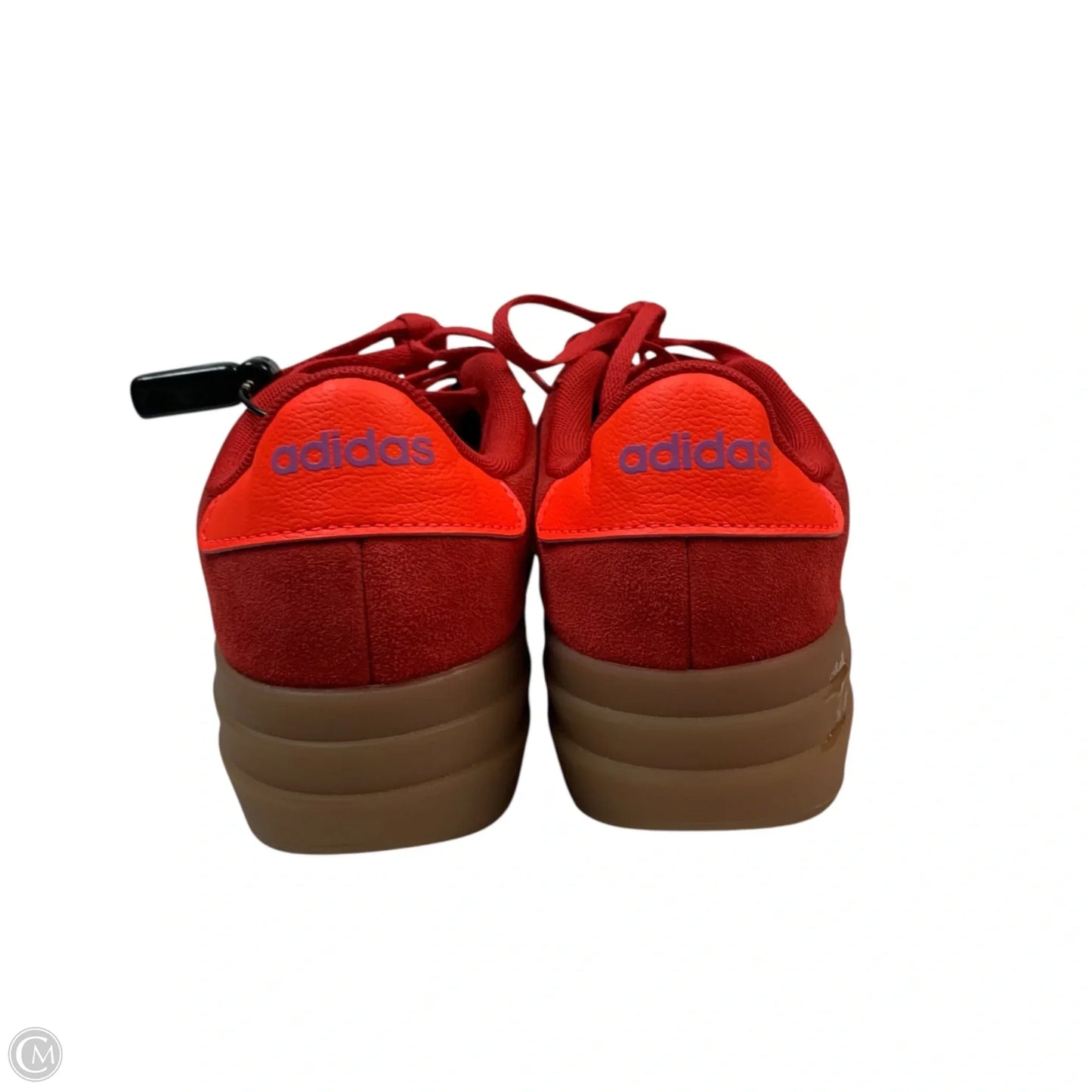 Shoes Sneakers Platform By Adidas In Purple & Red, Size: 7.5