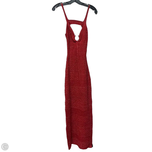 Dress Casual Maxi By Shein In Red, Size: S