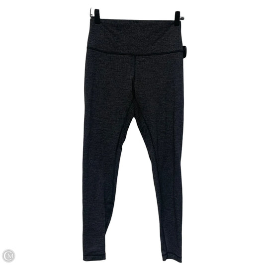 Athletic Leggings By Lululemon In Grey, Size: M