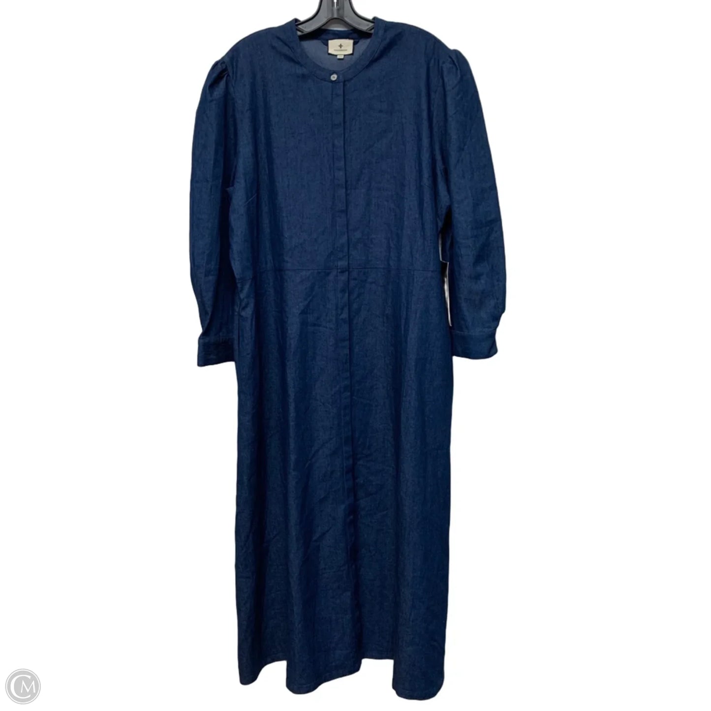 Dress Designer By Tuckernuck In Blue Denim, Size: Xxl