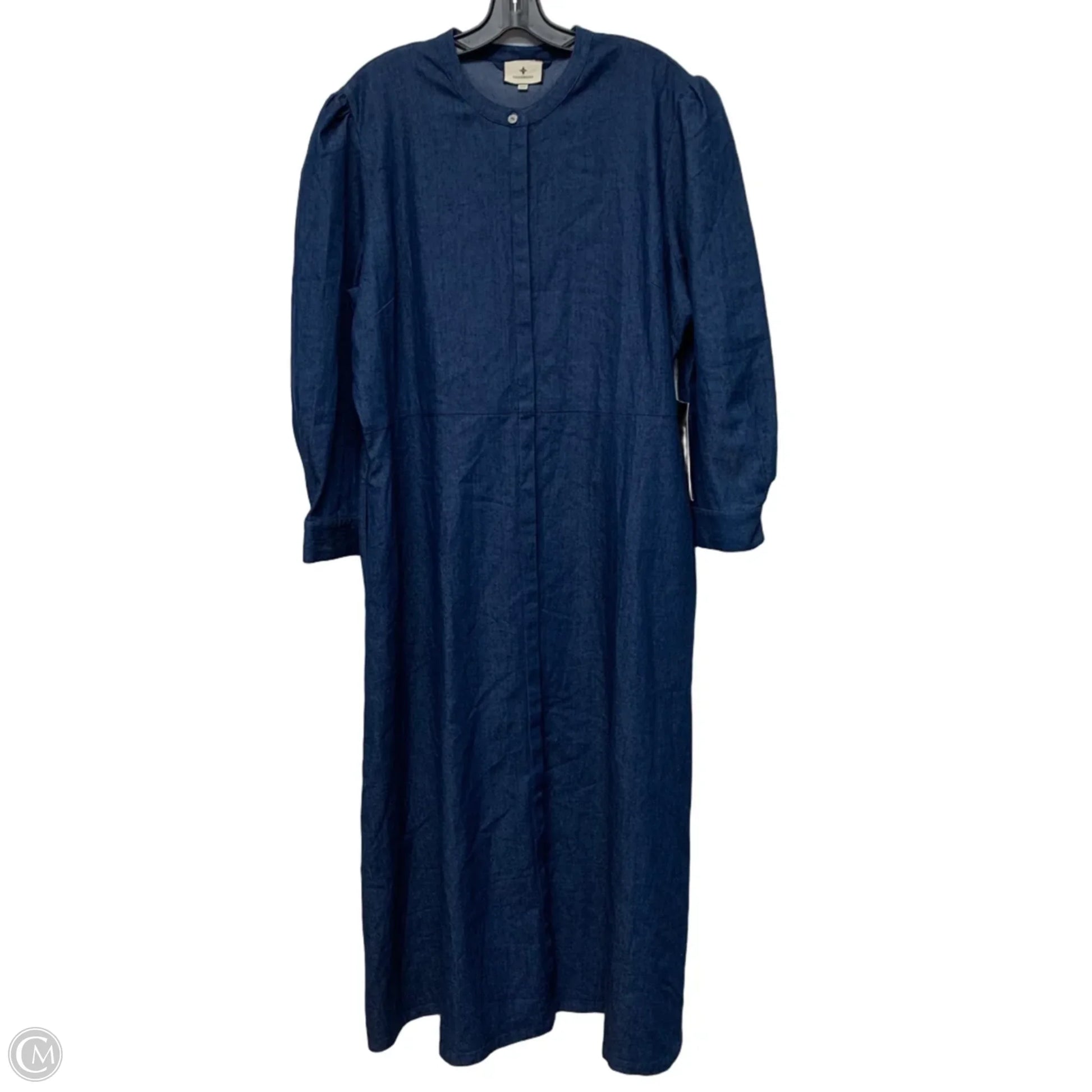 Dress Designer By Tuckernuck In Blue Denim, Size: Xxl