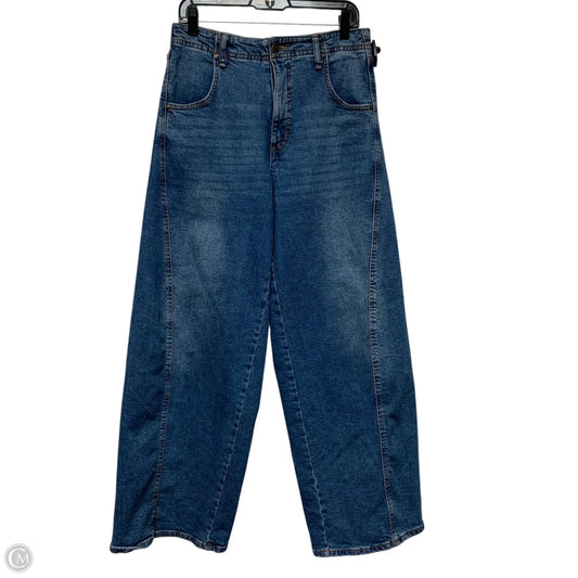 Jeans Wide Leg By Robert Rodriguez In Blue Denim, Size: 4