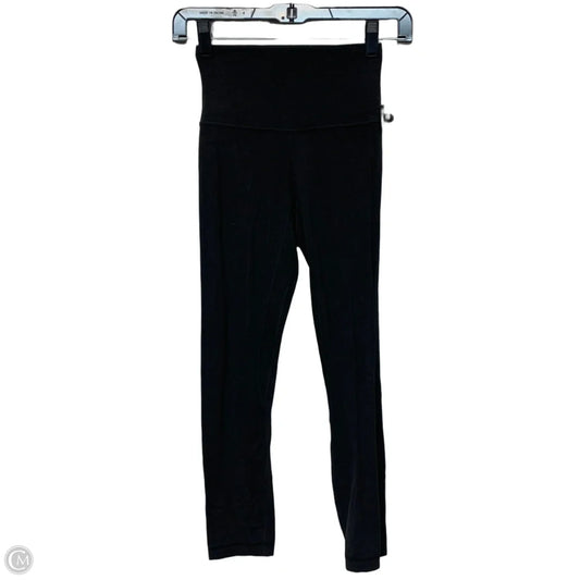 Athletic Leggings By Lululemon In Black, Size: Xs