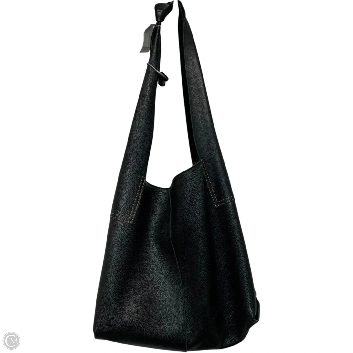 Handbag Leather By Clothes Mentor, Size: Large