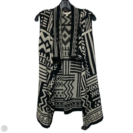 Kimono By Charming Charlie In Black & Cream, Size: S
