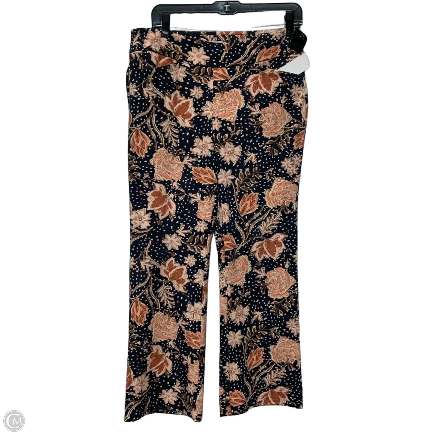 Pants Designer By Spartina In Blue & Orange, Size: L