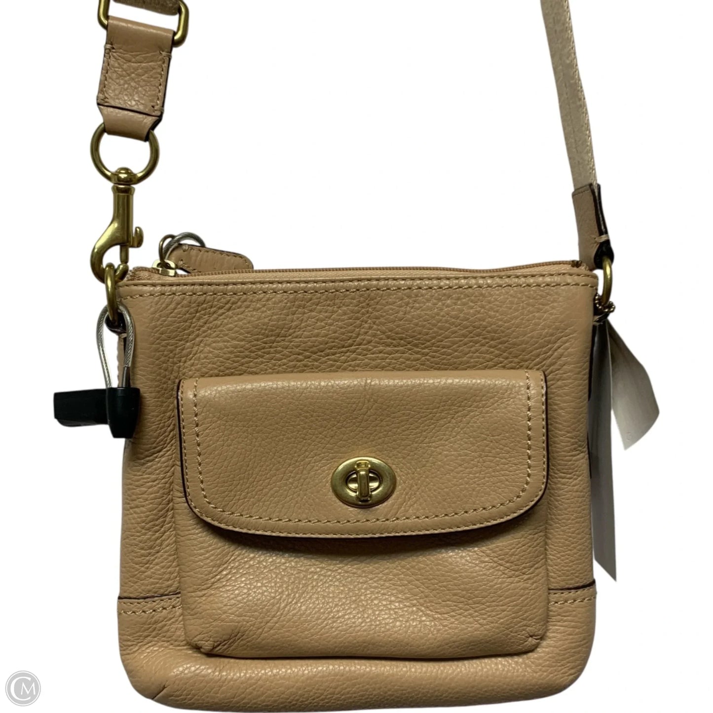 Crossbody Designer By Coach, Size: Medium