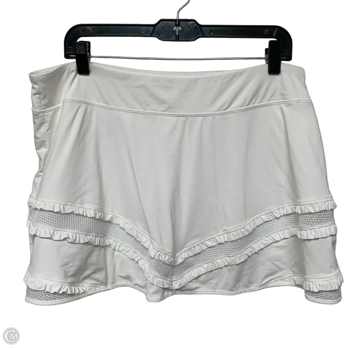 Skirt Designer By Lilly Pulitzer In White, Size: Xl
