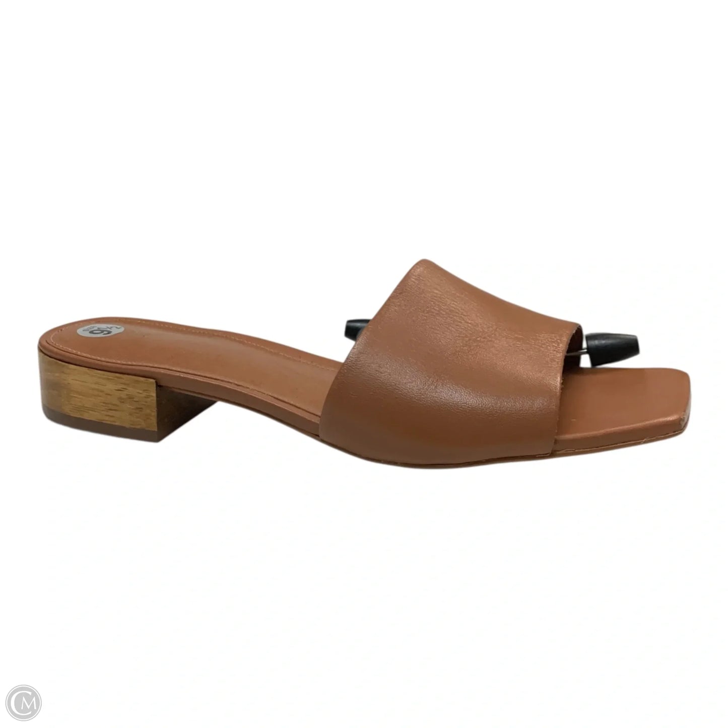 Shoes Heels Block By Maeve In Brown, Size: 9.5
