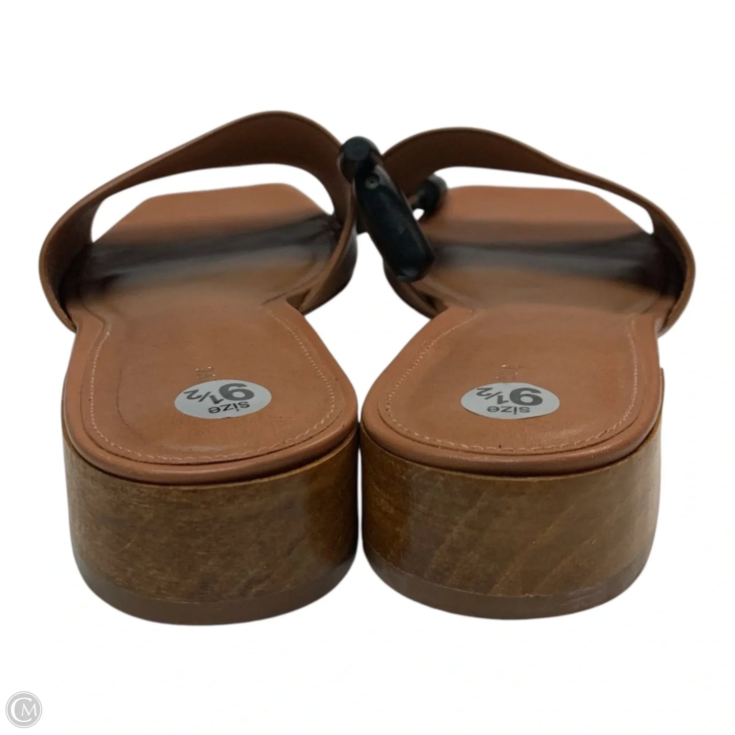 Shoes Heels Block By Maeve In Brown, Size: 9.5