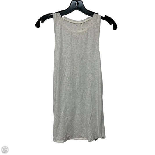 Athletic Tank Top By Lululemon In Grey, Size: M