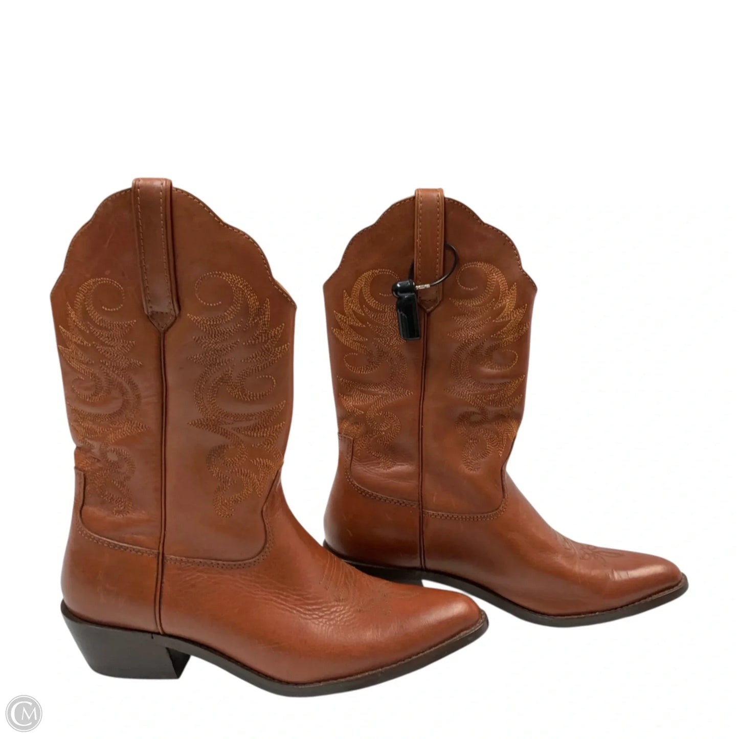 Boots Western By acme In Brown, Size: 7.5