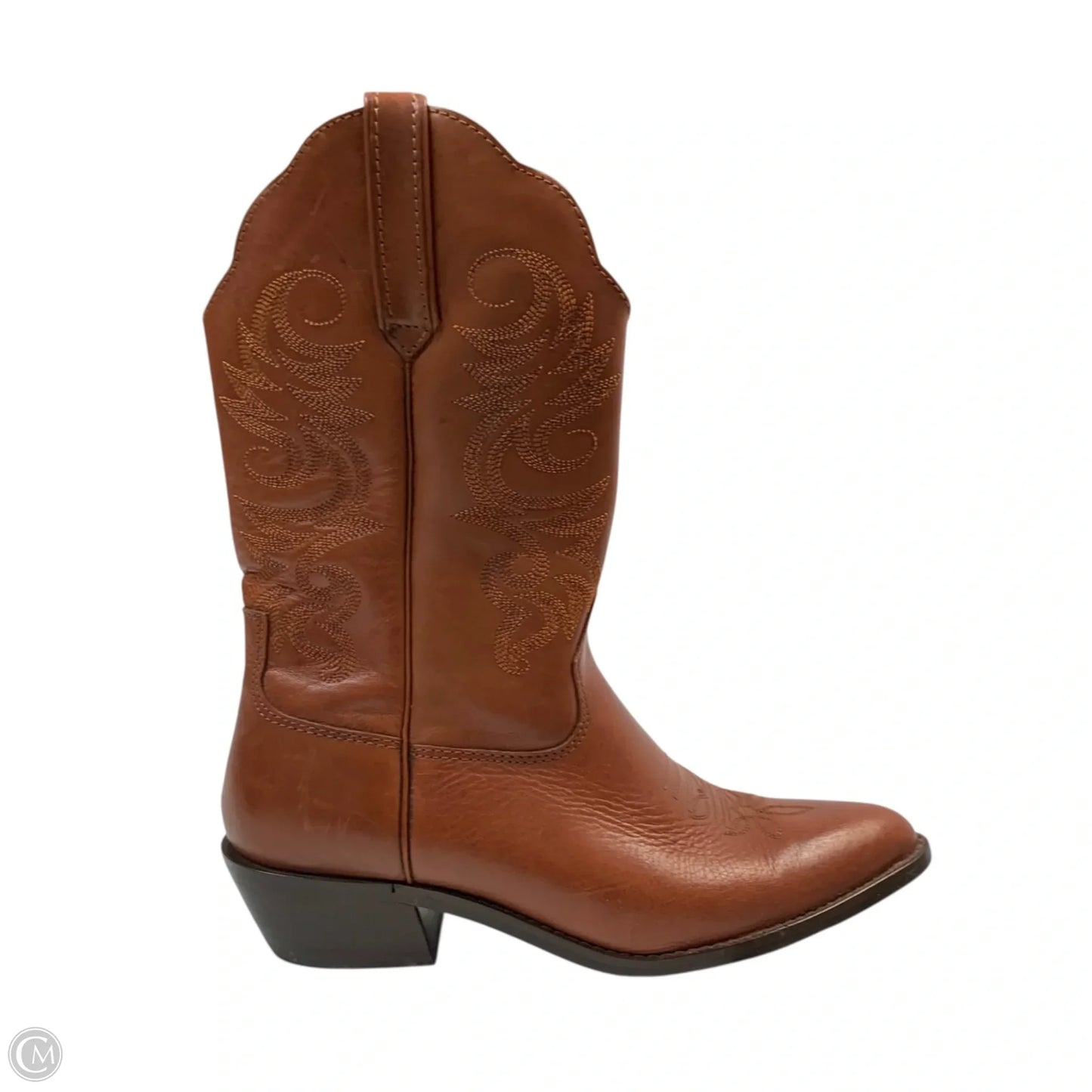Boots Western By acme In Brown, Size: 7.5