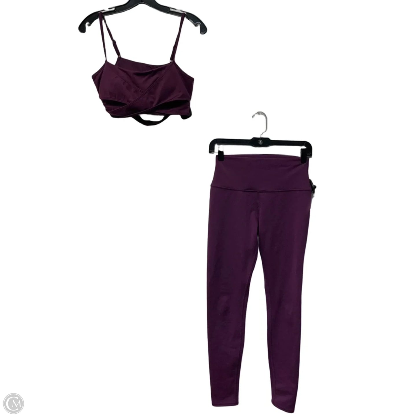 Athletic Pants 2pc By Alo In Purple, Size: S