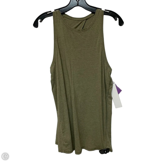 Athletic Tank Top By Lululemon In Green, Size: S