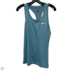 Athletic Tank Top By Nike Apparel In Blue, Size: M
