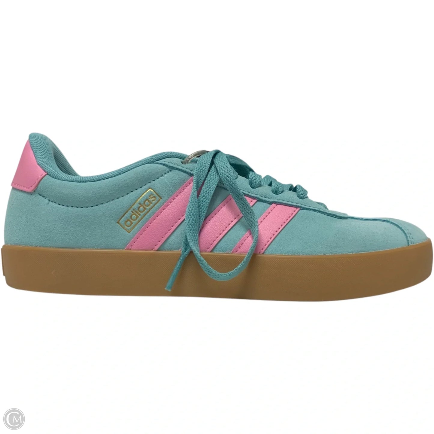 Shoes Sneakers By Adidas In Blue & Pink, Size: 9