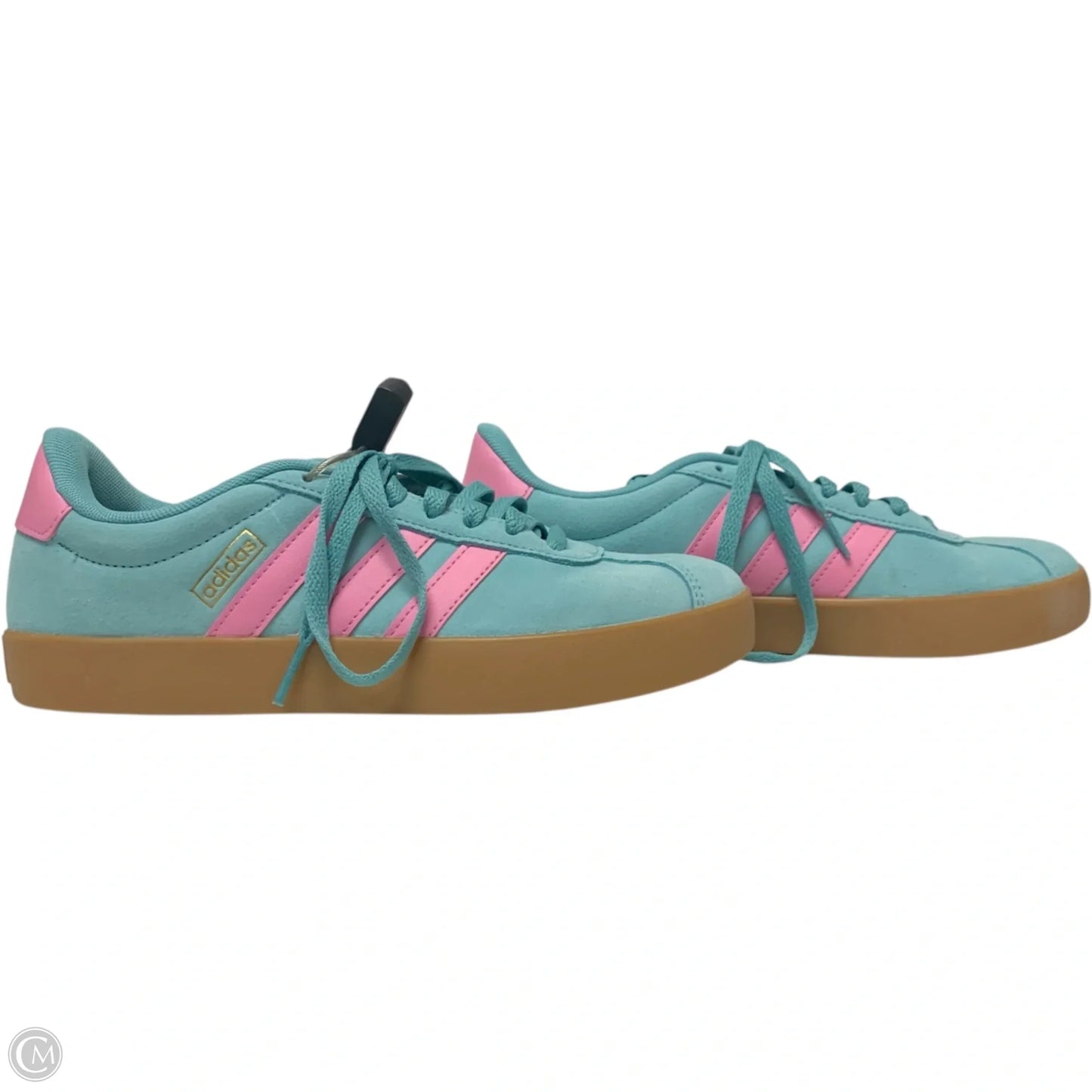 Shoes Sneakers By Adidas In Blue & Pink, Size: 9