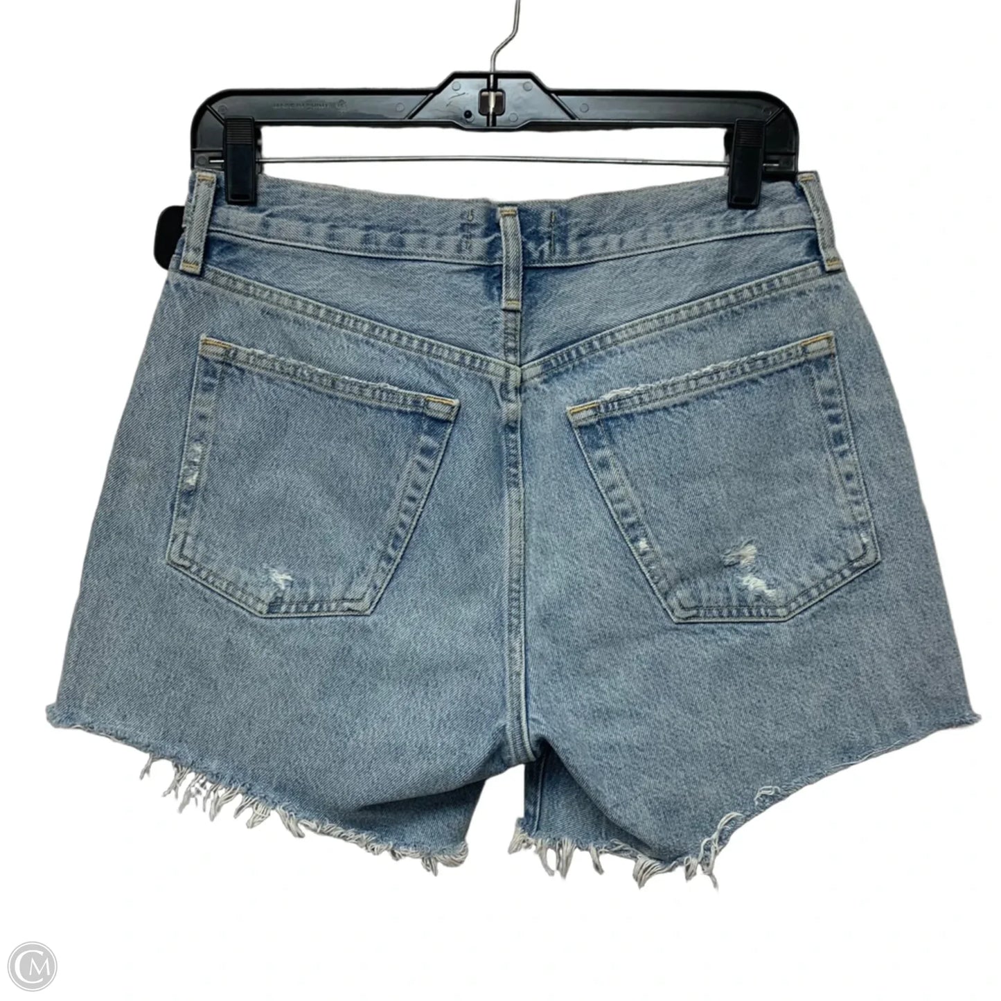 Shorts Designer By Agolde In Blue Denim, Size: 4