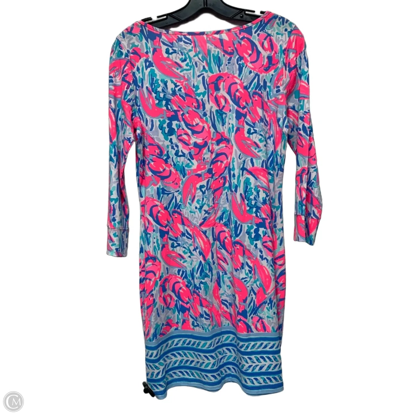Dress Designer By Lilly Pulitzer In Blue & Pink, Size: S