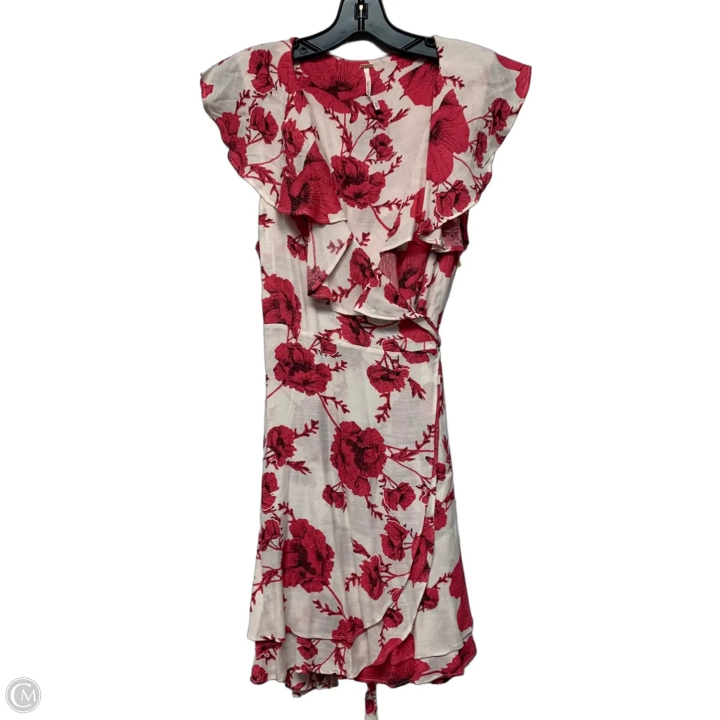 Dress Casual Short By Free People In Pink & White, Size: M
