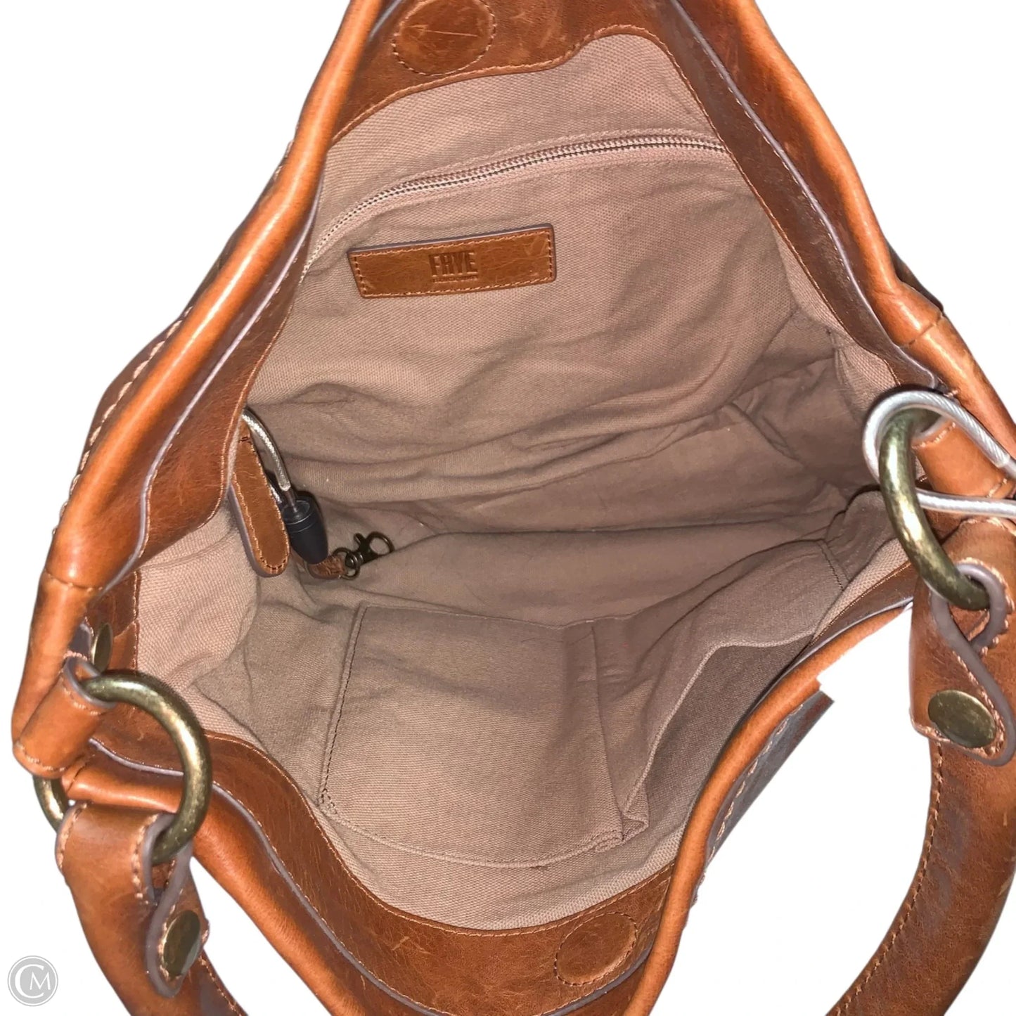 Handbag Designer By Frye, Size: Medium