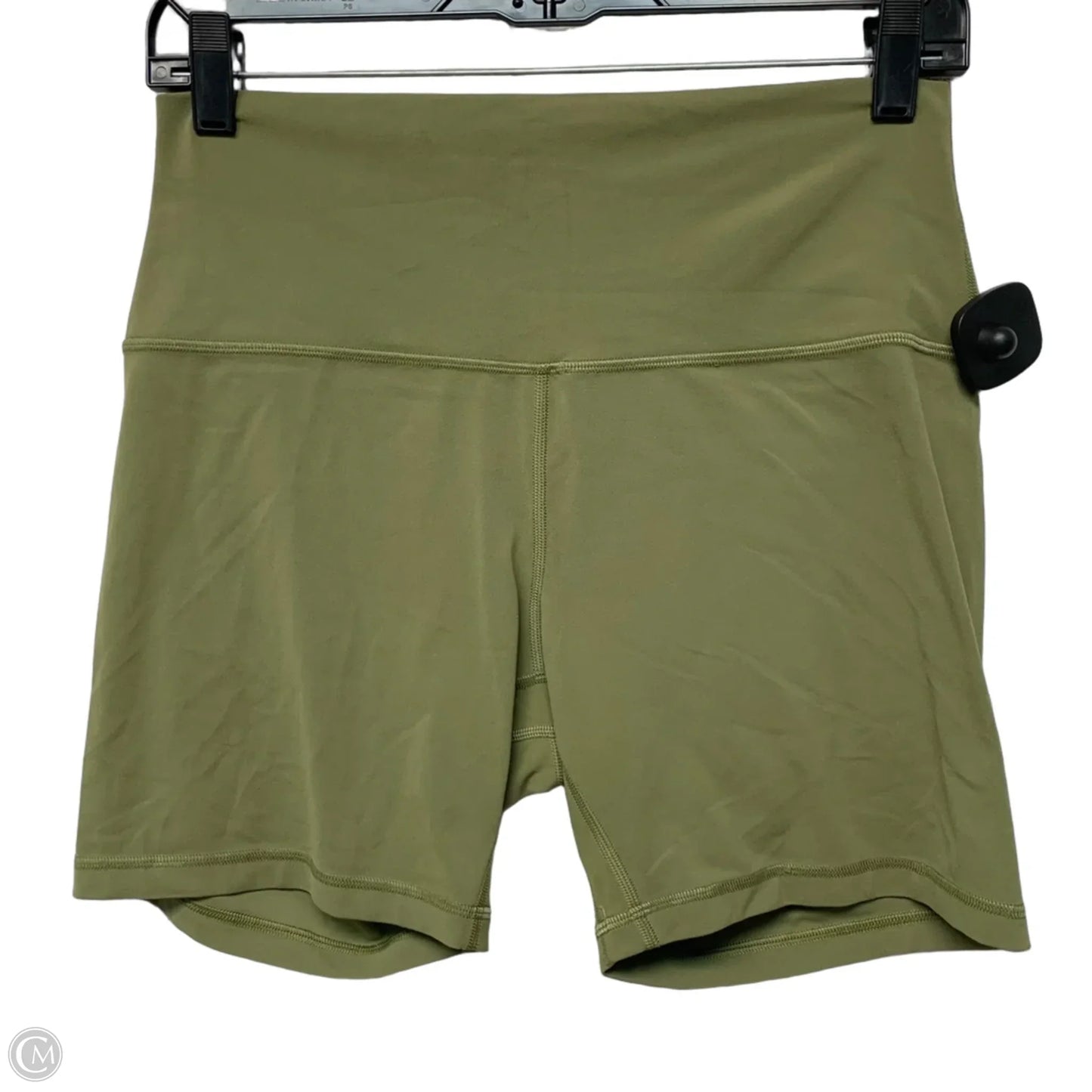 Athletic Shorts By Lululemon In Green, Size: M