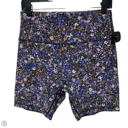 Athletic Shorts By Lululemon In Purple, Size: M