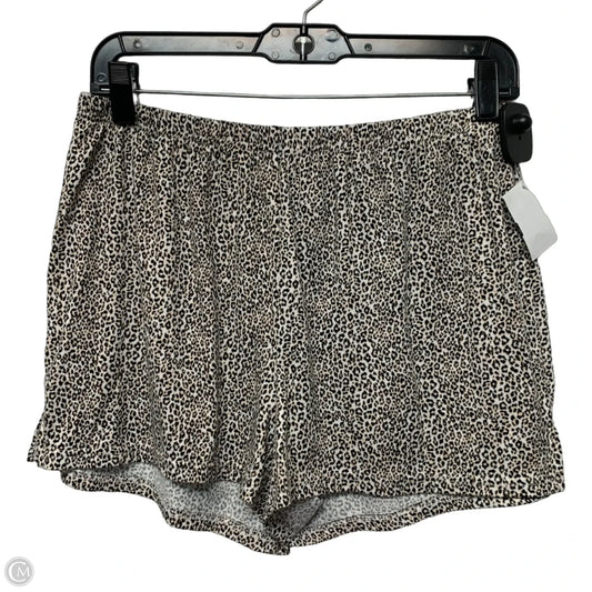 Shorts By Nicole Miller In Animal Print, Size: M