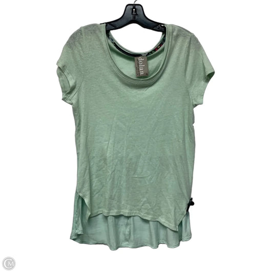 Top Short Sleeve By Dolan Left Coast In Green, Size: Xs