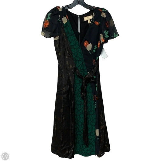 Dress Casual Midi By Moulinette Soeurs In Blue & Green, Size: Xs