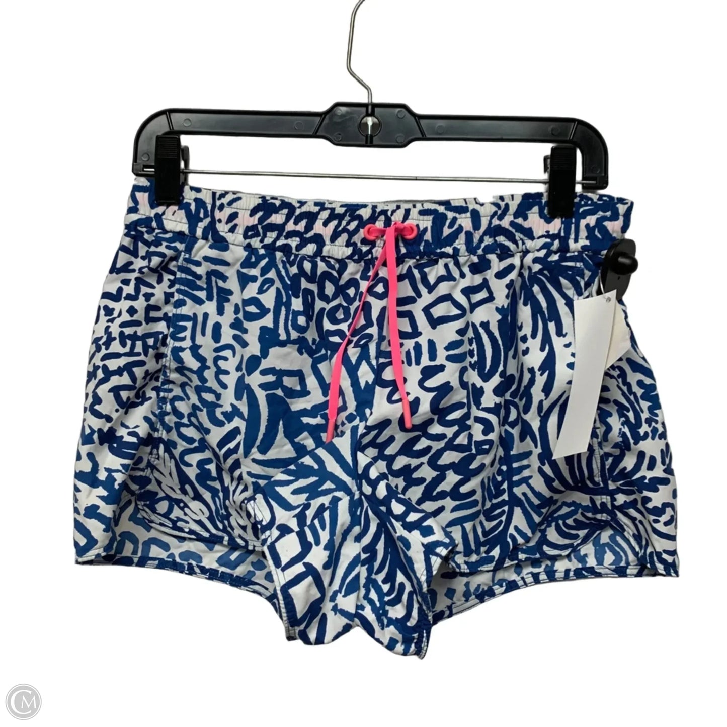 Shorts Designer By Lilly Pulitzer In Blue & White, Size: S