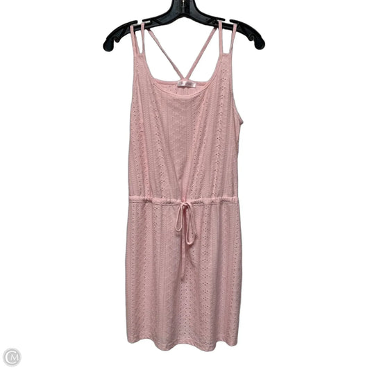 Swimwear Cover-up By Clothes Mentor In Pink, Size: S