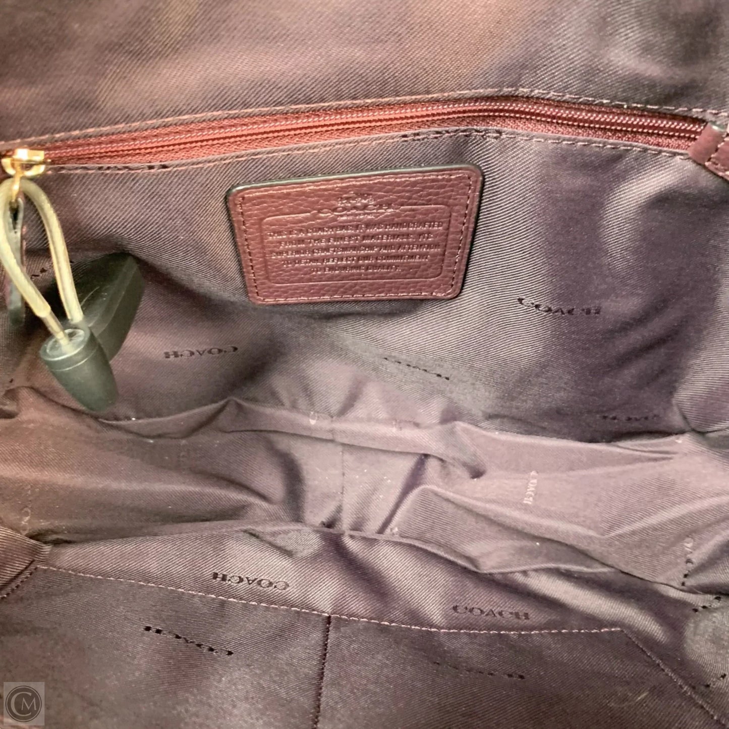 Crossbody Designer By Coach, Size: Medium