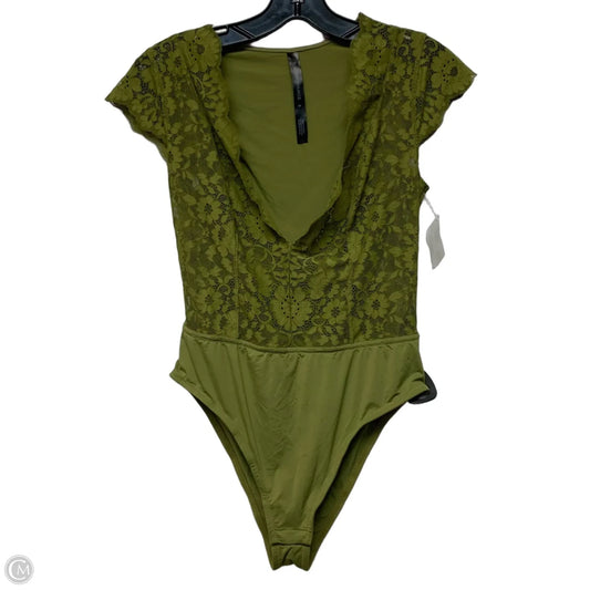 Bodysuit By Anthropologie In Green, Size: S