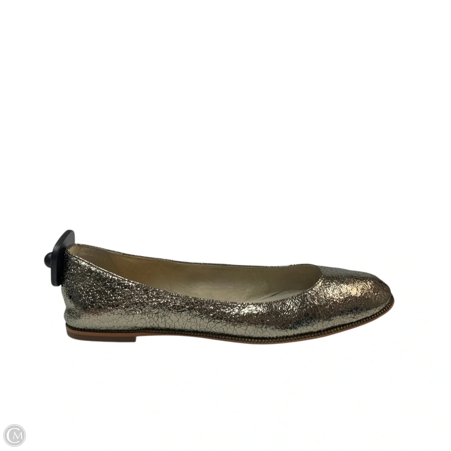 Shoes Flats By Michael By Michael Kors In Gold, Size: 9.5