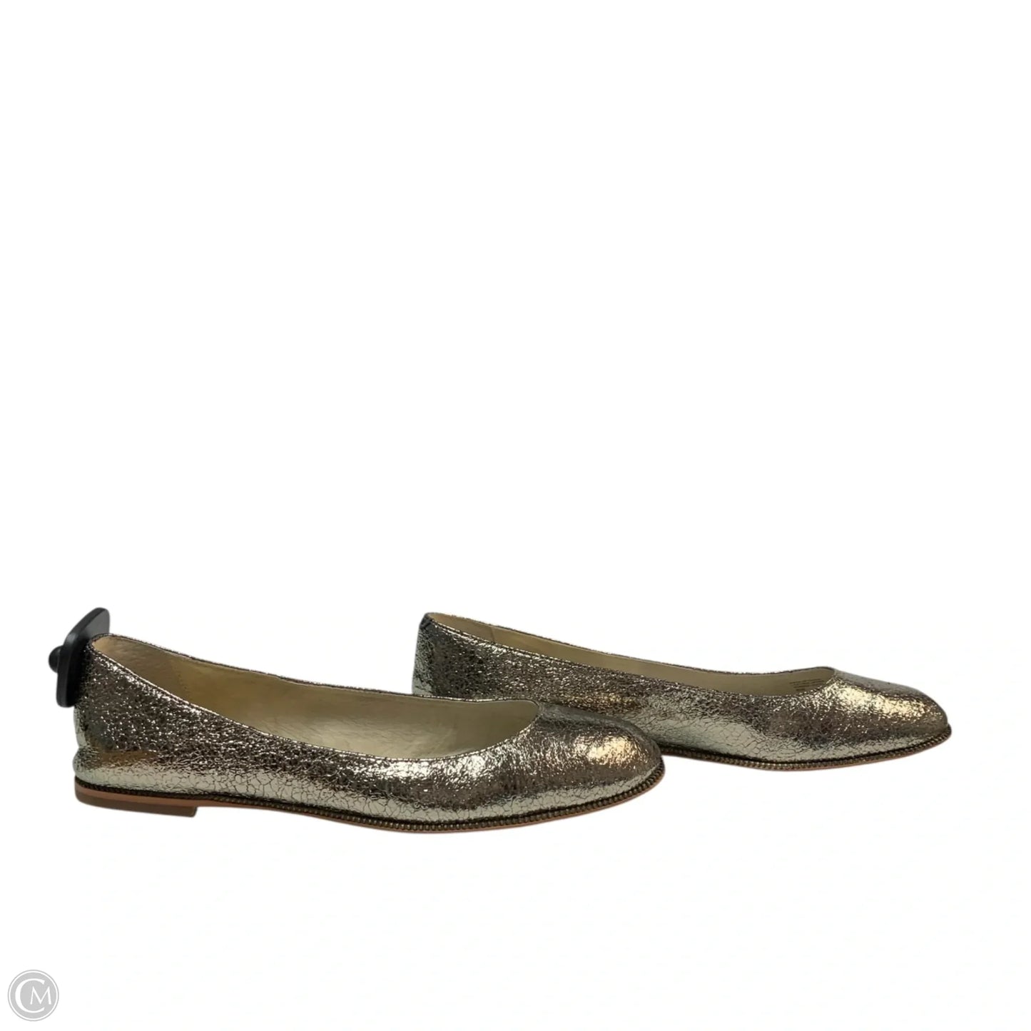Shoes Flats By Michael By Michael Kors In Gold, Size: 9.5