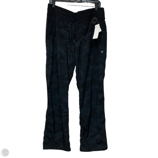 Athletic Pants By Lululemon In Camouflage Print, Size: L