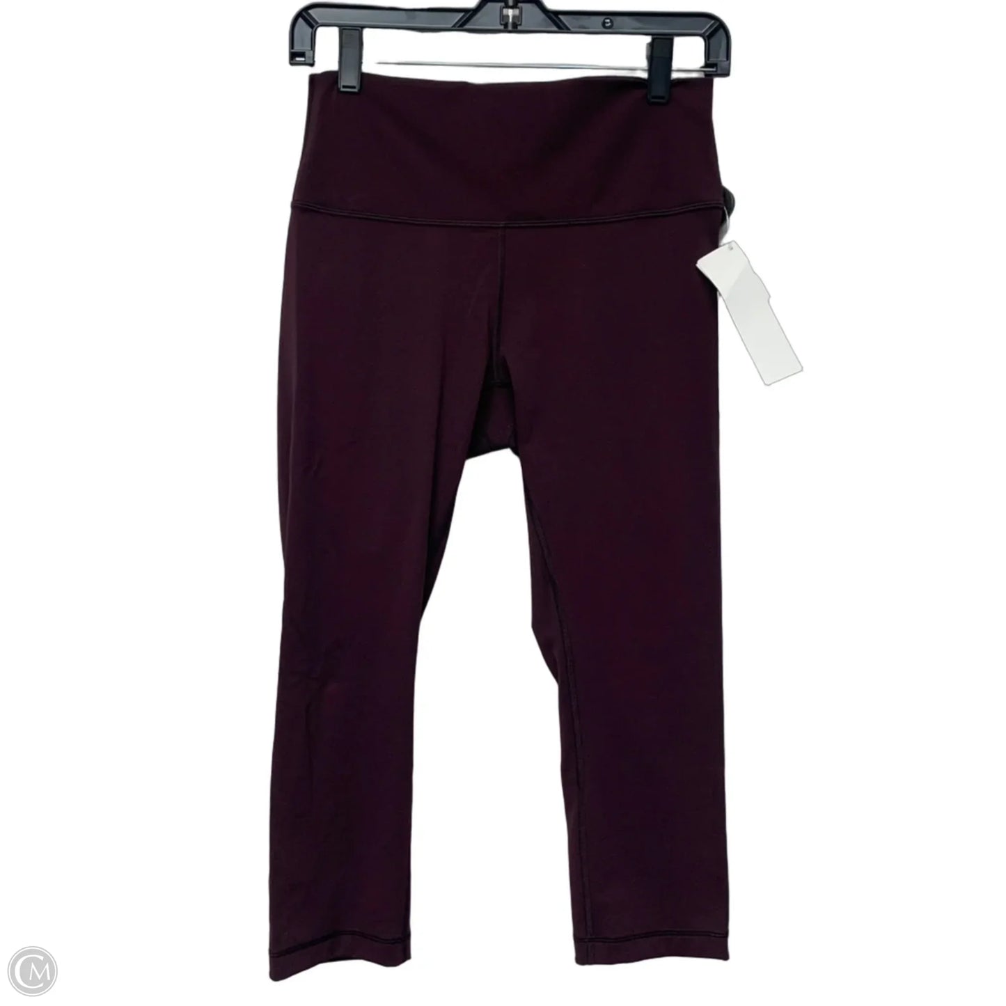 Athletic Leggings Capris By Lululemon In Purple, Size: M