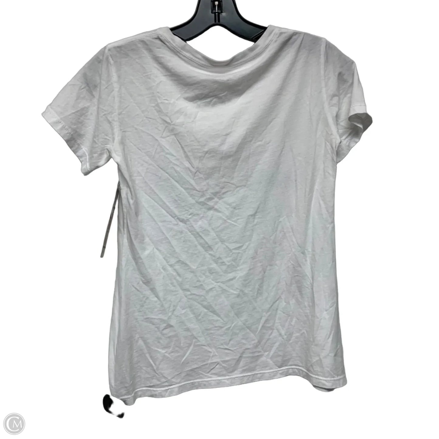 Top Short Sleeve Designer By Kate Spade In White, Size: Xs