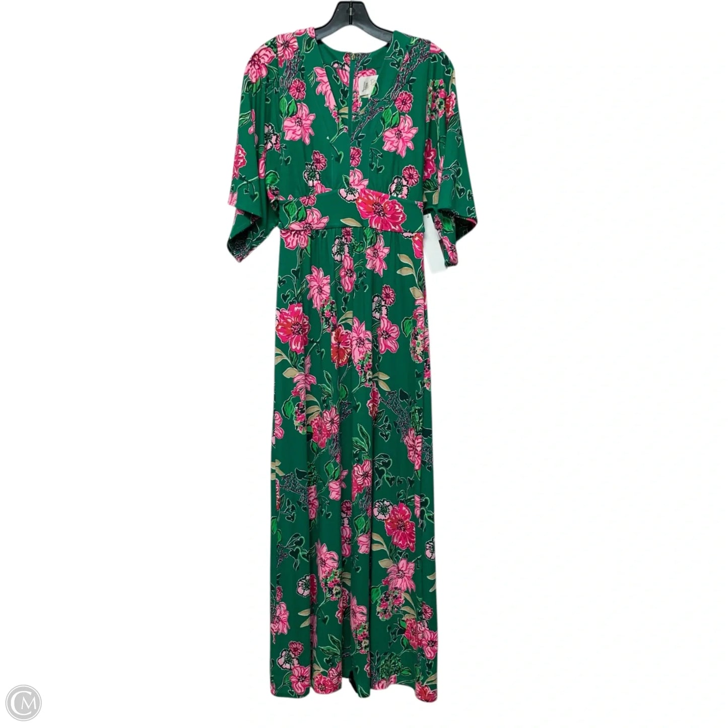 Dress Designer By Lilly Pulitzer In Green & Pink, Size: Xs