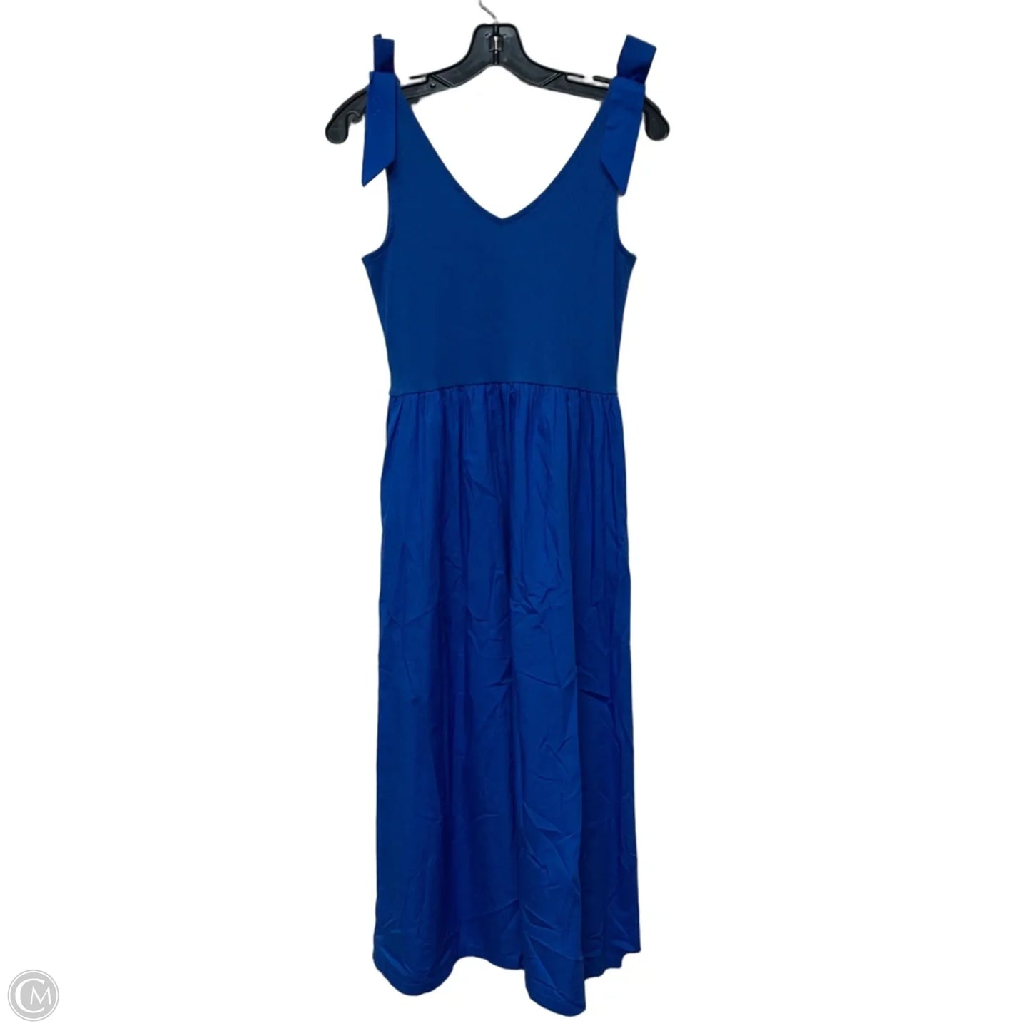 Dress Casual Maxi By J. Crew In Blue, Size: S