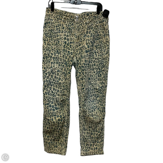Jeans Straight By Pilcro In Animal Print, Size: 8