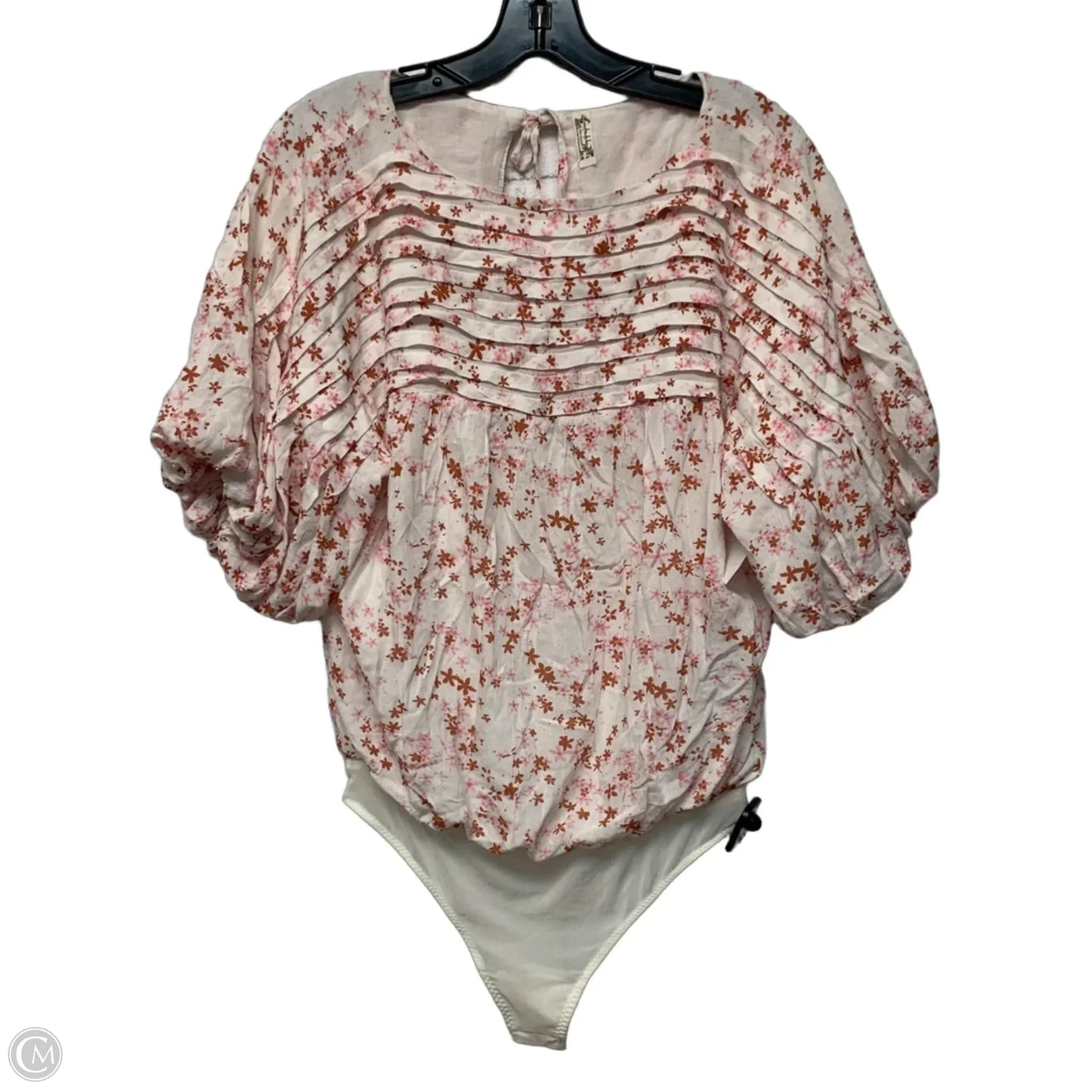 Bodysuit By Free People In Floral Print, Size: S