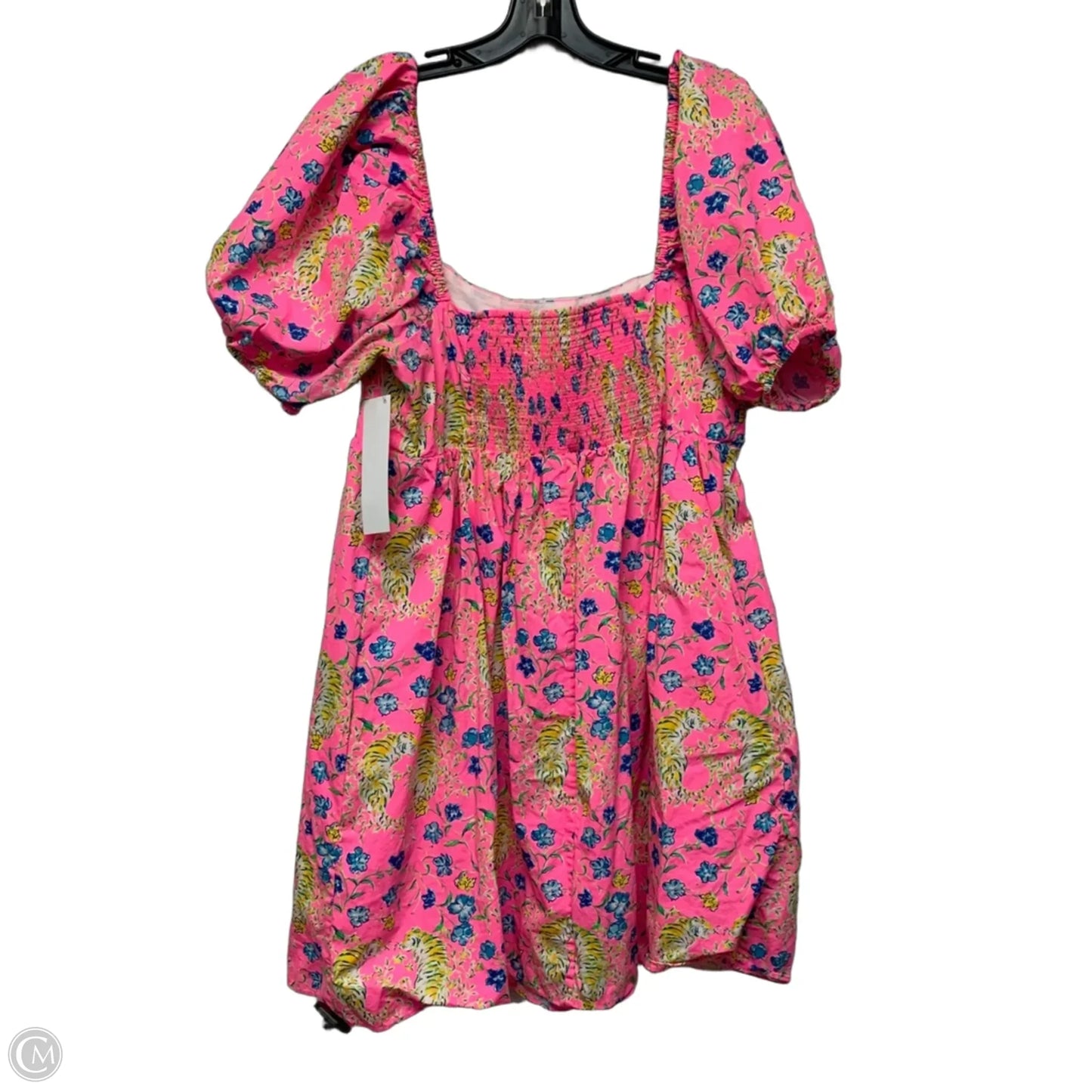 Dress Designer By Lilly Pulitzer In Blue & Pink, Size: L